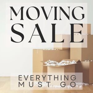 Moving Sale Poster